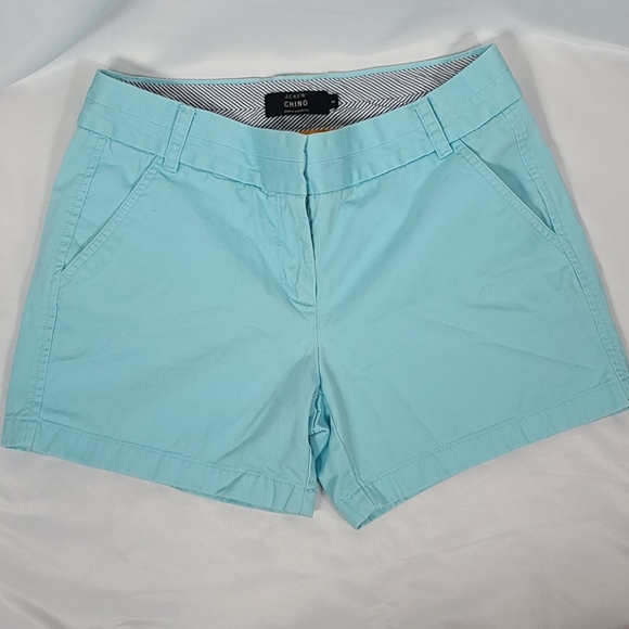 J. Crew | Cotton Candy Blue Chino Broken In Shorts - Picture 1 of 10
